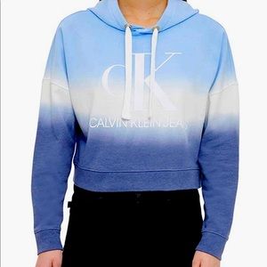 NWT CK Cropped Sweatshirt